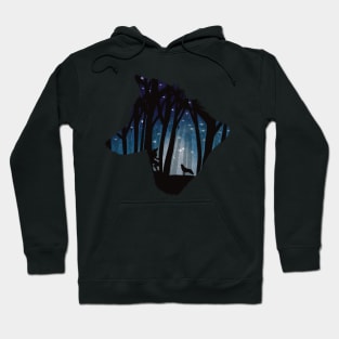 Werewolf in the night Hoodie